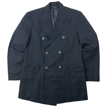 Vintage 90s Yohji Yamamoto D'Urban A.A.R Button Up Jacket Size M | Medium, Black