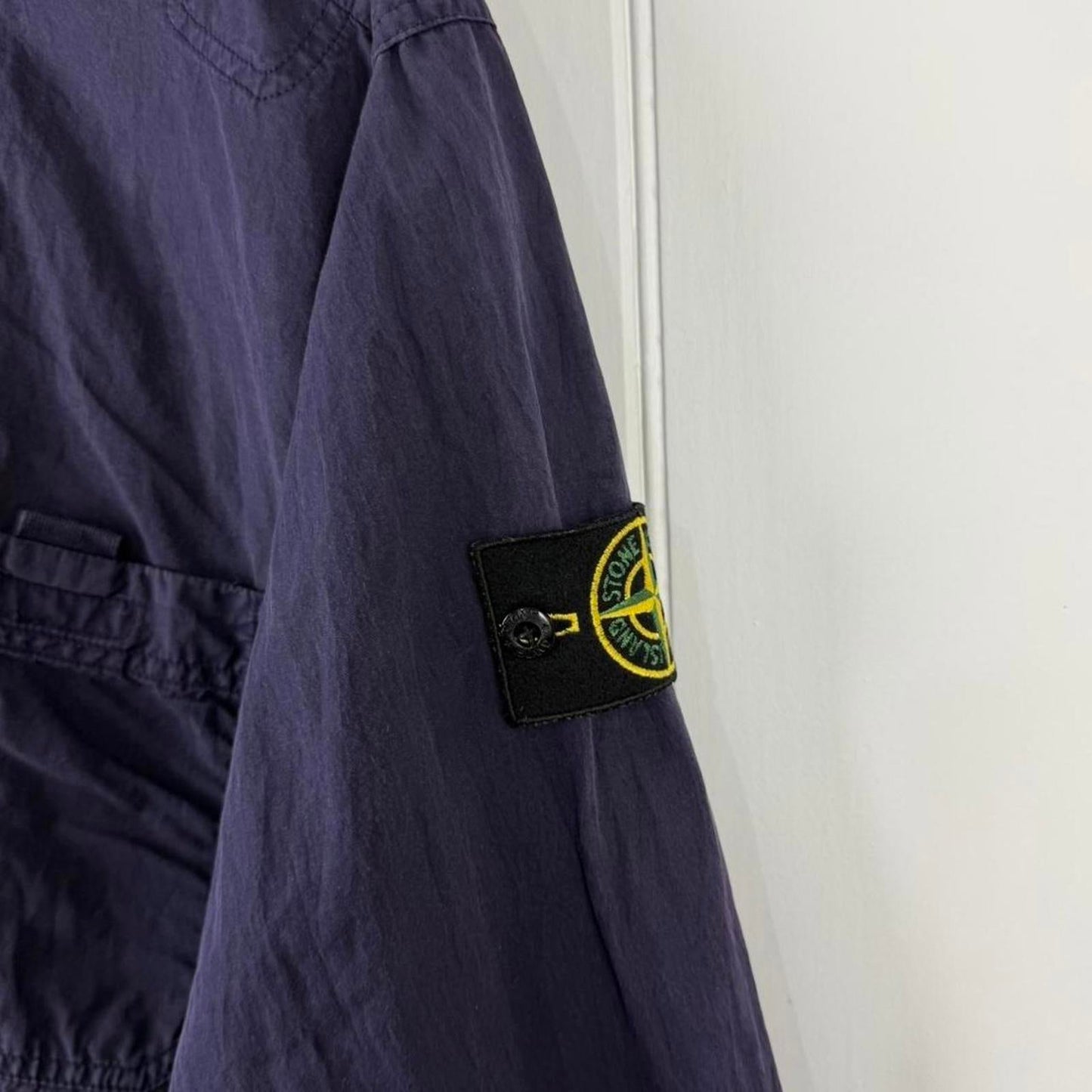 Stone Island Smock Pullover Canvas Jacket (M) | Medium, Purple