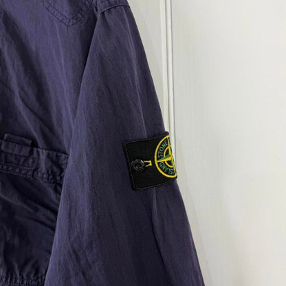 Stone Island Smock Pullover Canvas Jacket (M) | Medium, Purple