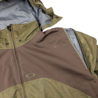 Vintage 90s Oakley Nitro Fuel Zip Up Snowboarding Jacket Size XL | XL, Brown
