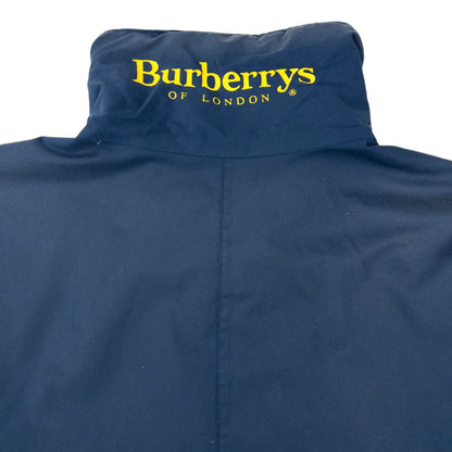 Vintage 90s Burberry Zip Up Jacket Size XL | XL, Navy