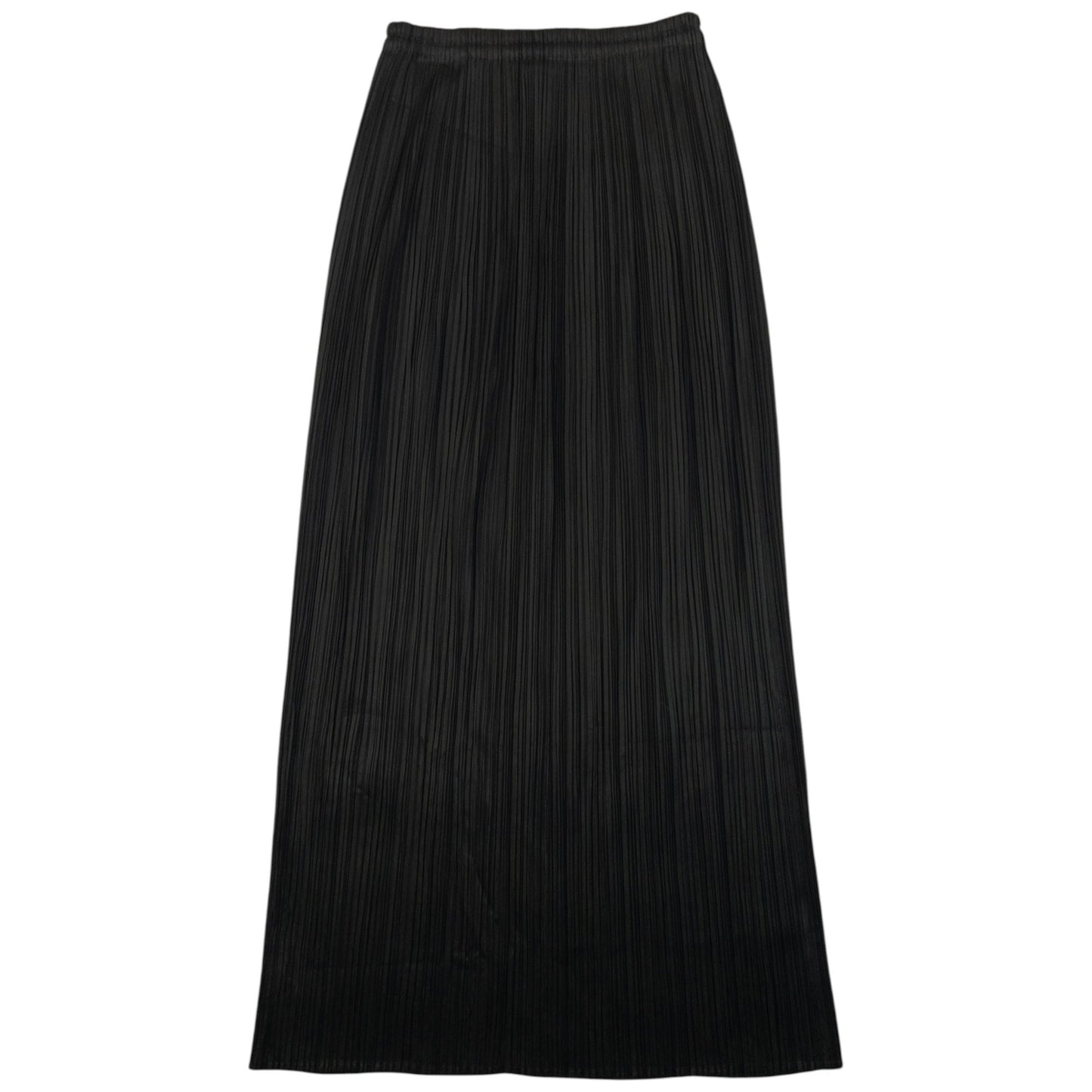 Vintage 90s Pleats Please By Issey Miyake Pleated Skirt Womens One Size | O/S, Black