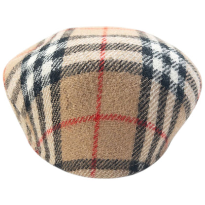 Vintage 90s Burberry Nova Check Structured Flat-Cap Hat | O/S, Brown