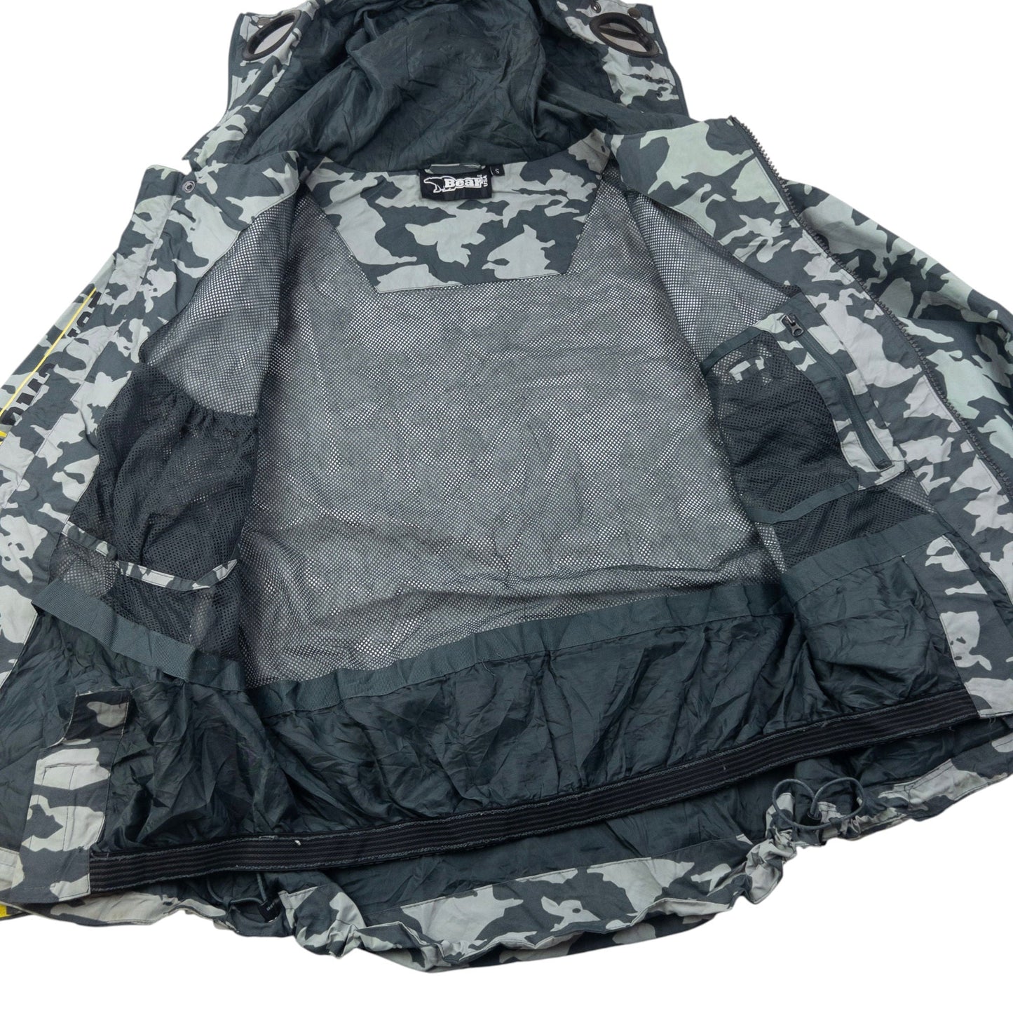 Vintage BEAR BM2-ICE Camo Goggle Hood Jacket Size L | Large, Multicoloured