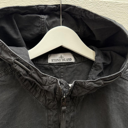 Stone Island Hooded Smock Jacket (L) | Large, Black