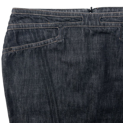 Vintage 2002 Gucci By Tom Ford Denim Skirt Womens Size W29 | W29, Grey