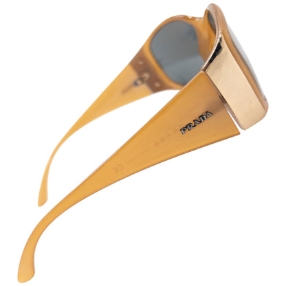 Vintage 2000s Prada Sunglasses | O/S, Brown