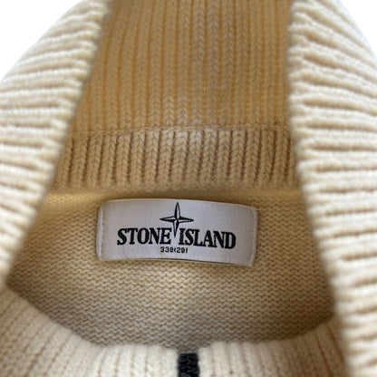 Vintage Stone Island Q Button Knit Jumper Size M