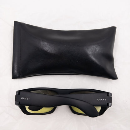 Vintage 90s Gucci By Tom Ford Matte Sunglasses | O/S, Black