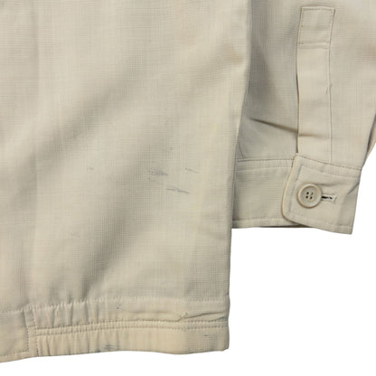Vintage 90s YSL Yves Saint Laurent Harrington Jacket Size S | Small, Beige