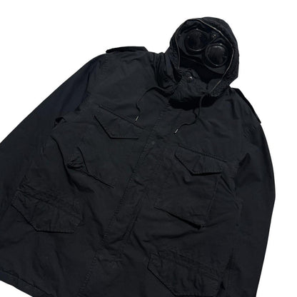 CP Company Micro Kei Goggle Jacket | XL, Black