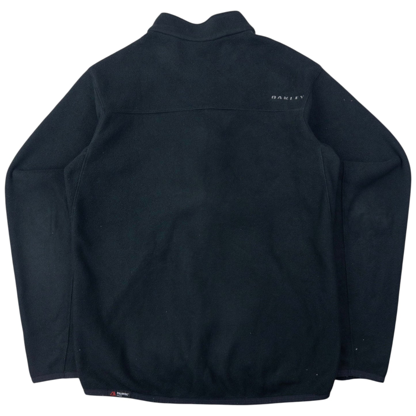 Vintage Oakley Embroidered Zip Up Fleece Jacket Size L