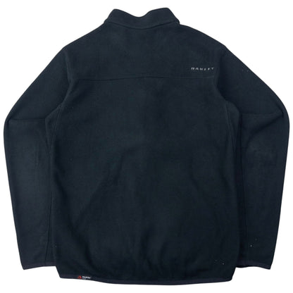 Vintage Oakley Embroidered Zip Up Fleece Jacket Size L