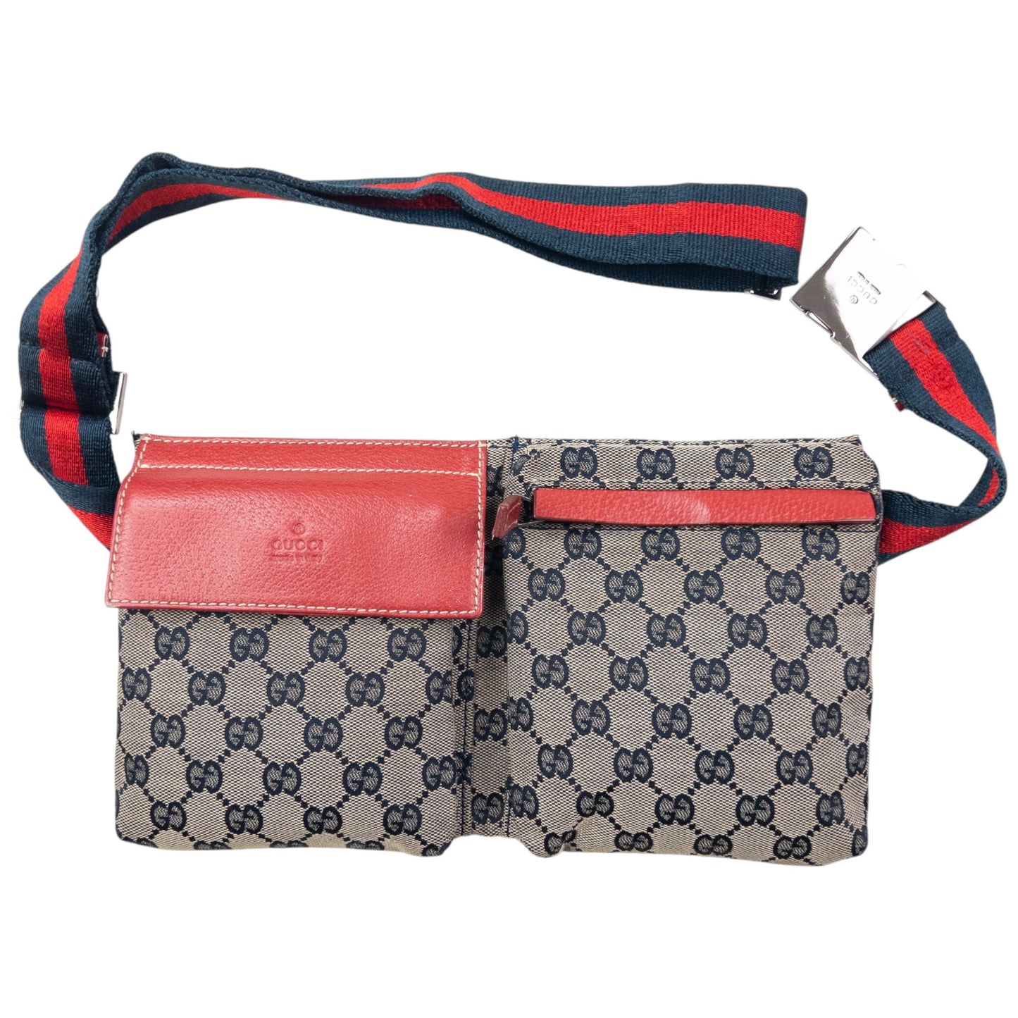 Vintage 2000s Gucci Monogram Crossbody Bag