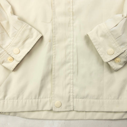 Vintage 90s YSL Yves Saint Laurent Harrington Jacket Size M | Medium, Cream