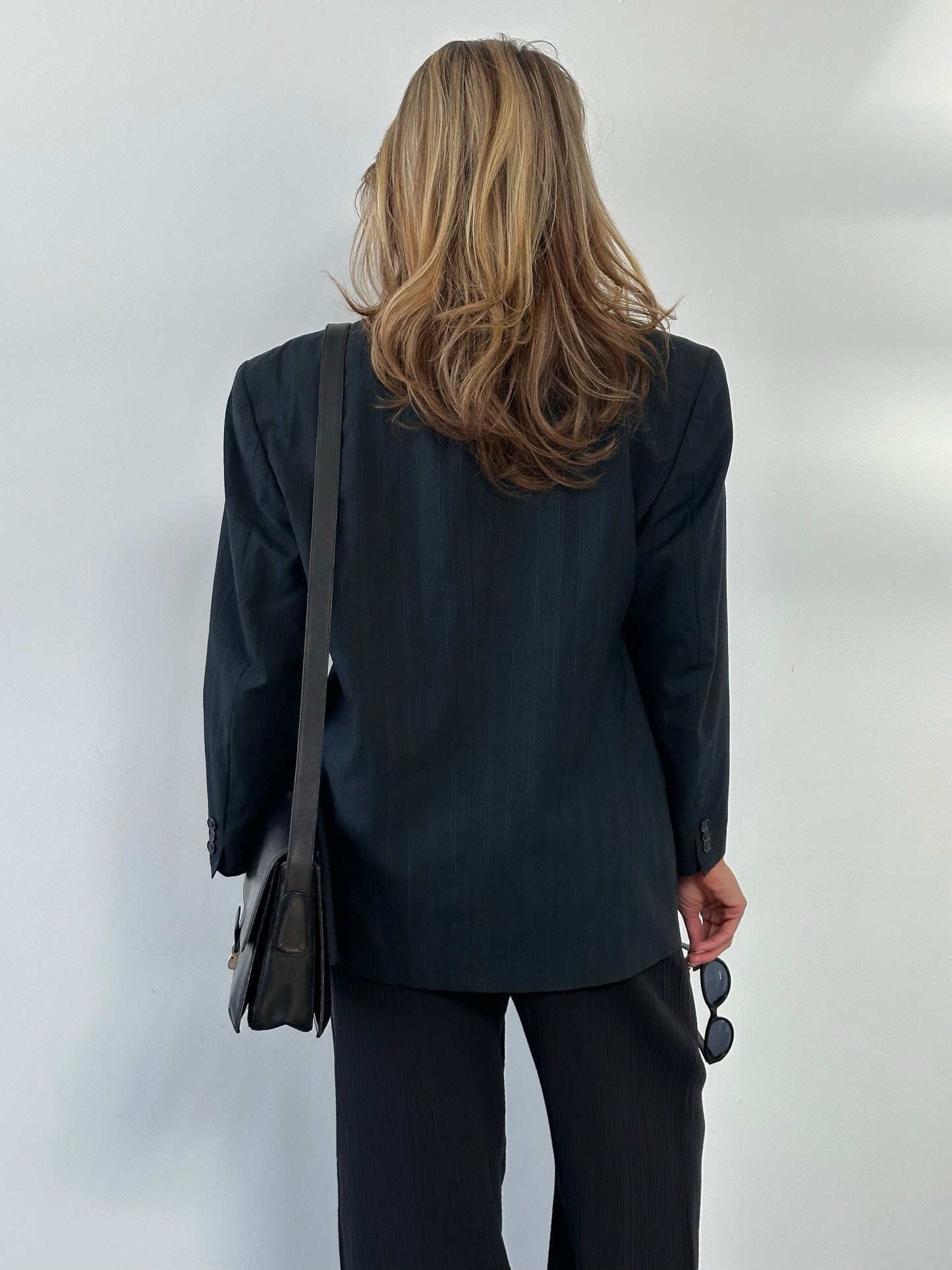 Yves Saint Laurent 1990s Pure Wool Single Breasted Blazer - L