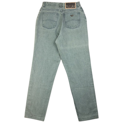 Vintage Armani Jeans Tapered Denim Jeans Size W27