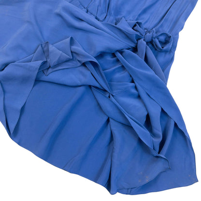 Vintage 2000s Gucci Strapless Dress Womens Size M | Medium, Blue