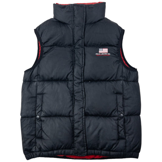 Vintage 2000s Ralph Lauren Polo Jeans Puffer Gilet Womens Size S
