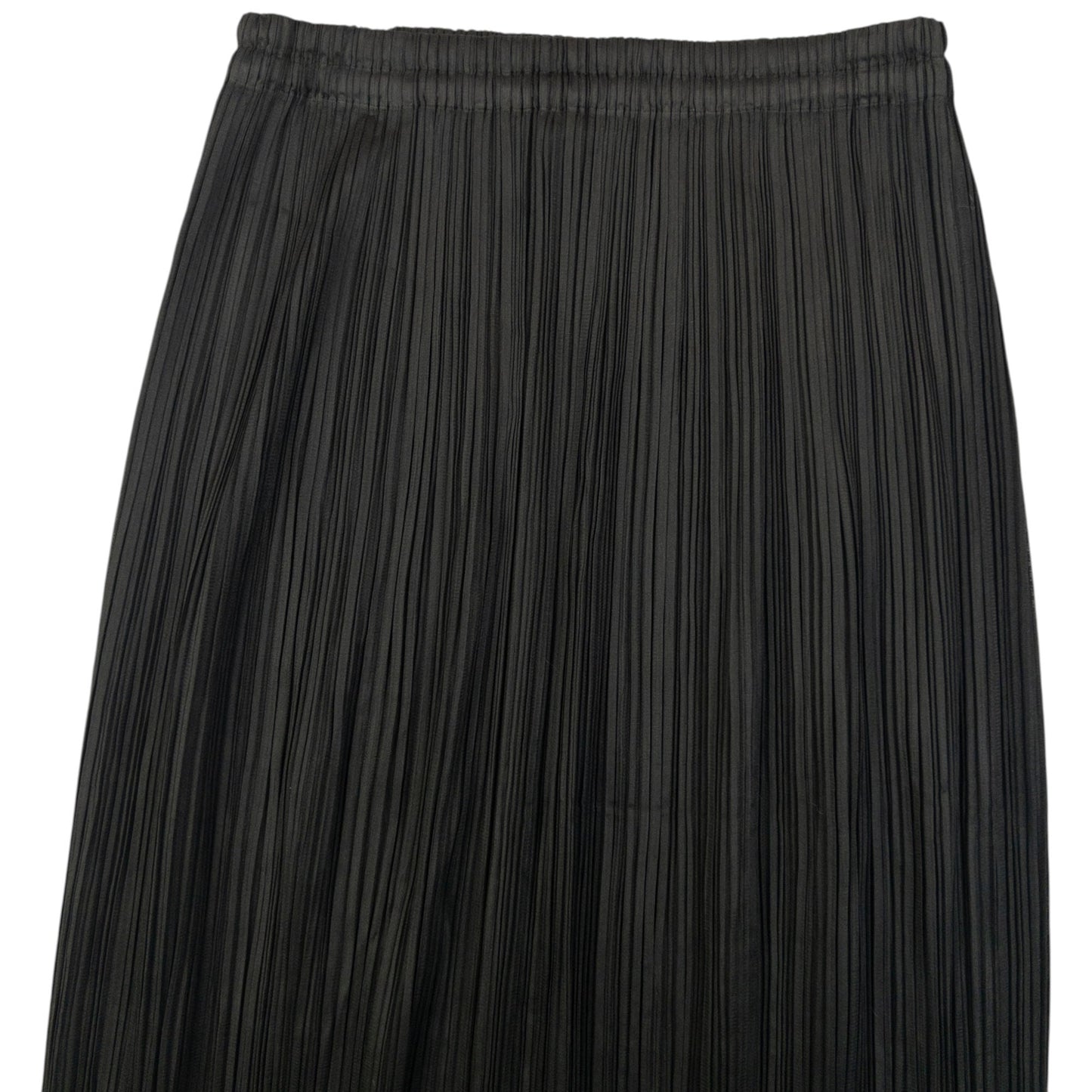 Vintage 90s Pleats Please By Issey Miyake Pleated Skirt Womens One Size | O/S, Black
