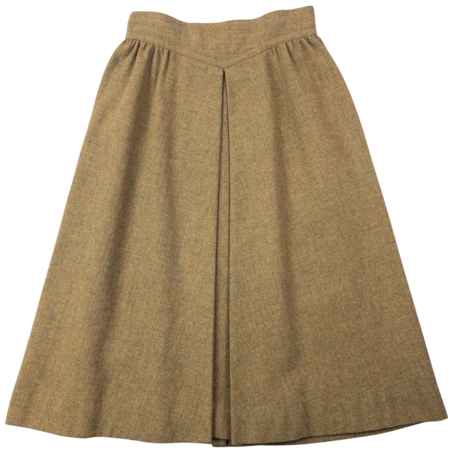 Vintage 80s Issey Miyake Pleated Wool Wrap Skirt Womens Size W25