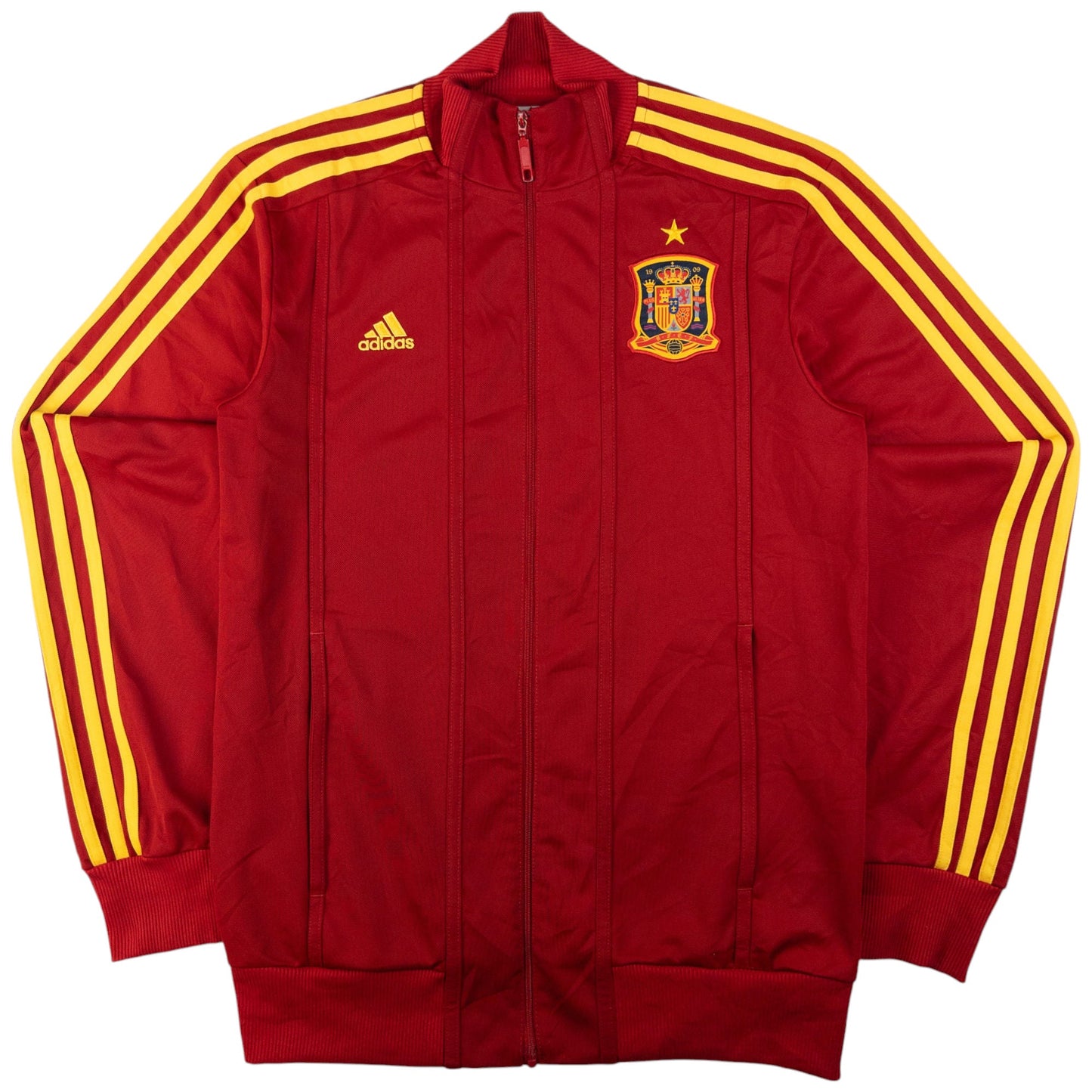 Vintage Adidas Espana Spain Zip Up Football Jacket Size M