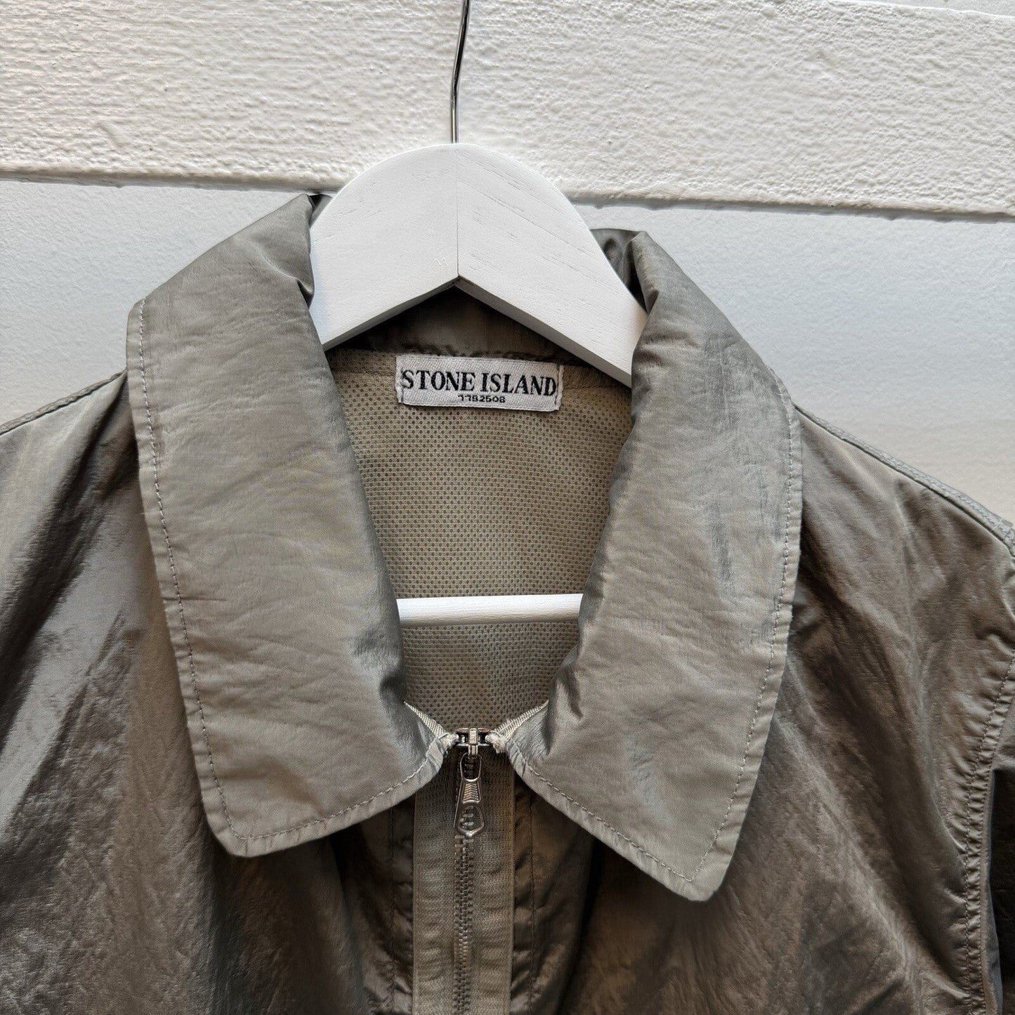 00’s Stone Island Flight Jacket (L) | Large, Red