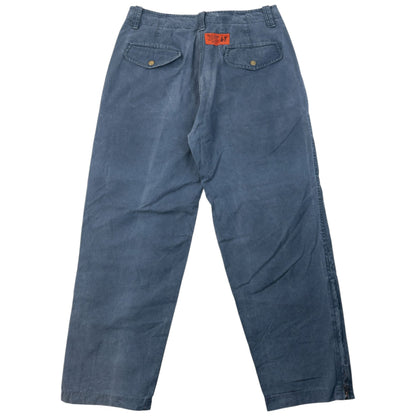 Vintage 2000s Ralph Lauren Polo Jeans Zip Cuff Trousers Size W31 | W31, Grey