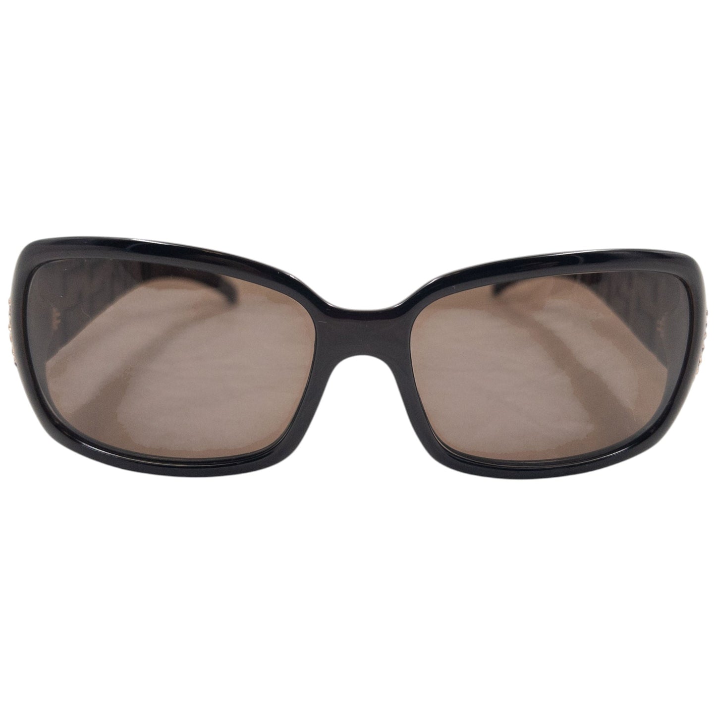 Vintage 2000s Fendi Diamanté Sunglasses | O/S, Black
