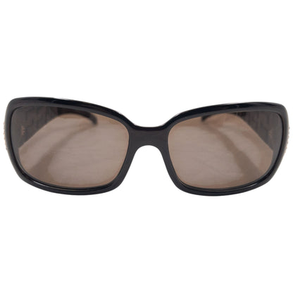 Vintage 2000s Fendi Diamanté Sunglasses | O/S, Black