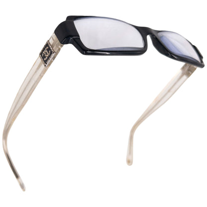 Vintage 2000s Chanel Diamanté Eyeglasses | O/S, Black