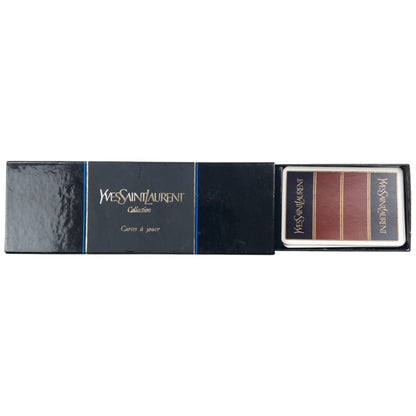 Vintage YSL Yves Saint Laurent Collection Playing Cards