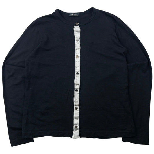 Vintage 90s Comme Des Garçons Tricot Cardigan Womens Size S | Small, Black