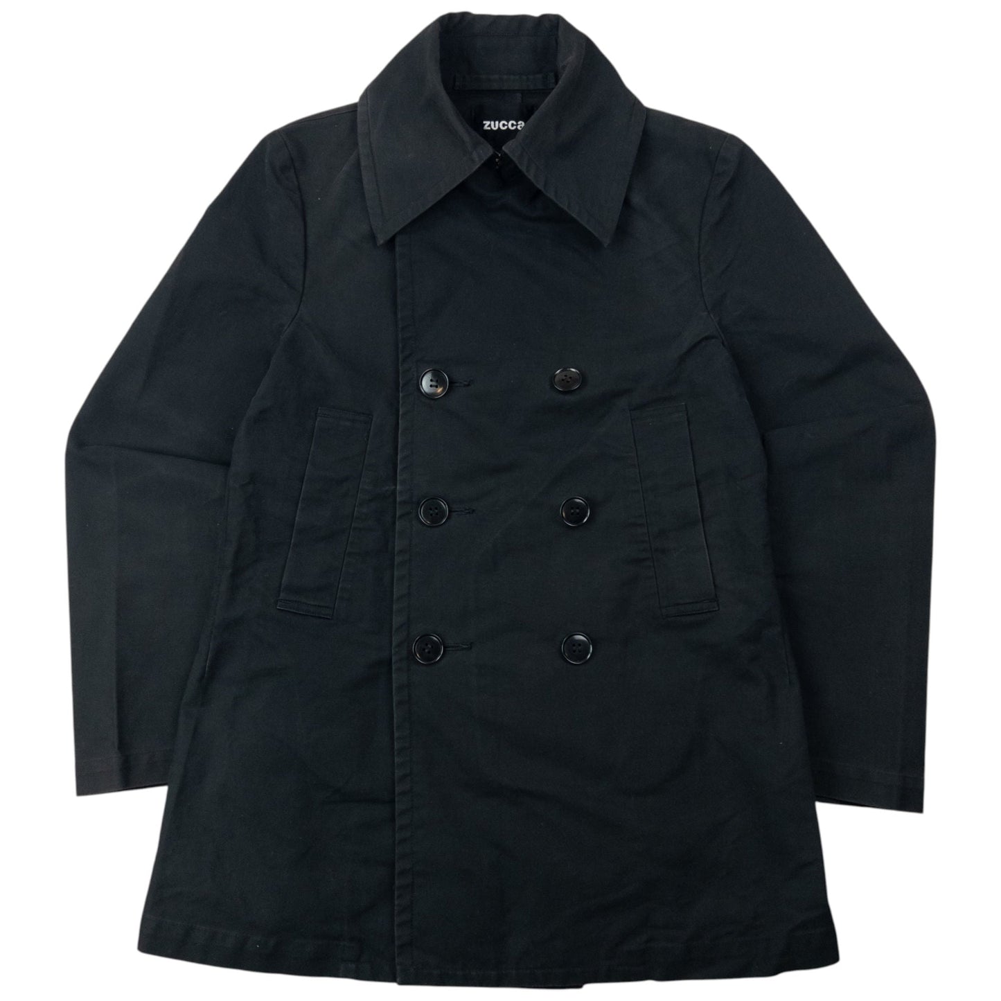 Vintage 2000s Cabane De Zucca By Issey Miyake Button Up Jacket Womens Size S | Small, Black