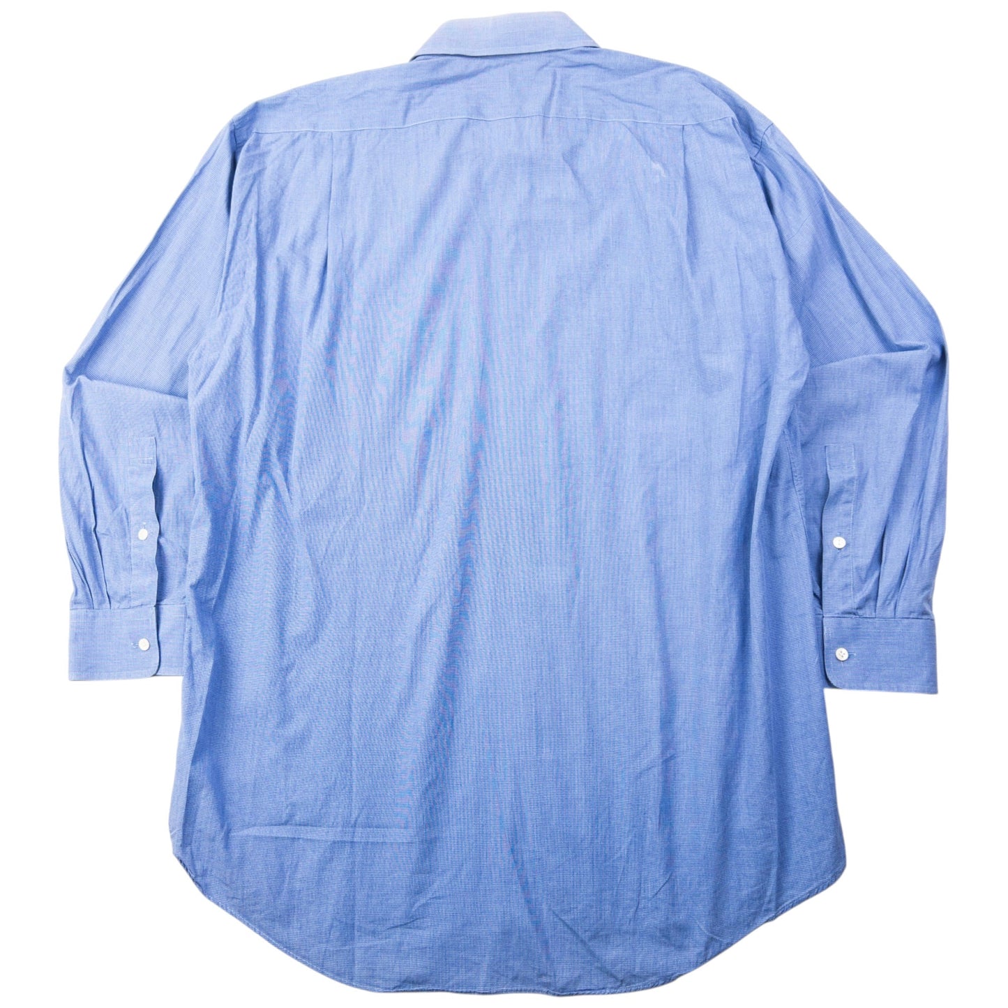 Vintage 90s Issey Miyake Long Sleeve Button Up Shirt Size L | Large, Blue