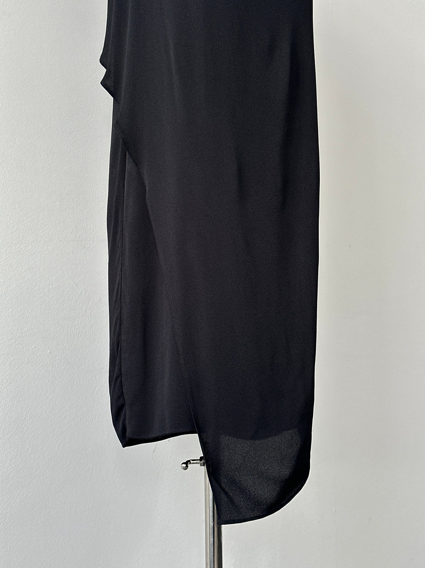 Joseph 2000s Cowl Neck Sleeveless Dress - S