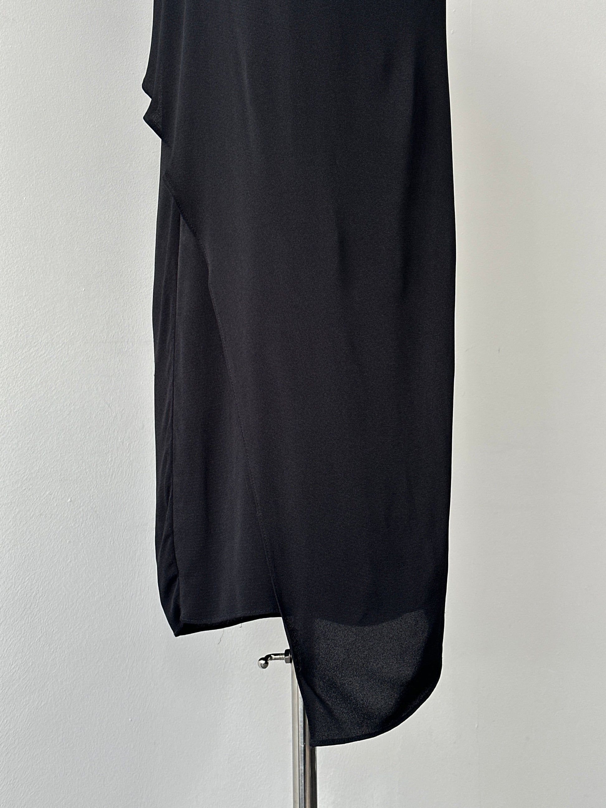 Joseph 2000s Cowl Neck Sleeveless Dress - S