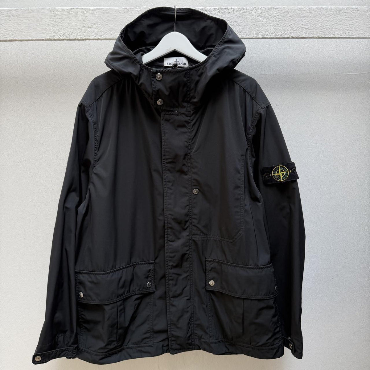 Stone Island Micro Twill Jacket (XXL) | XXL, Black