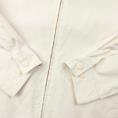 Vintage 90s YSL Yves Saint Laurent Harrington Jacket Size S | Small, Cream