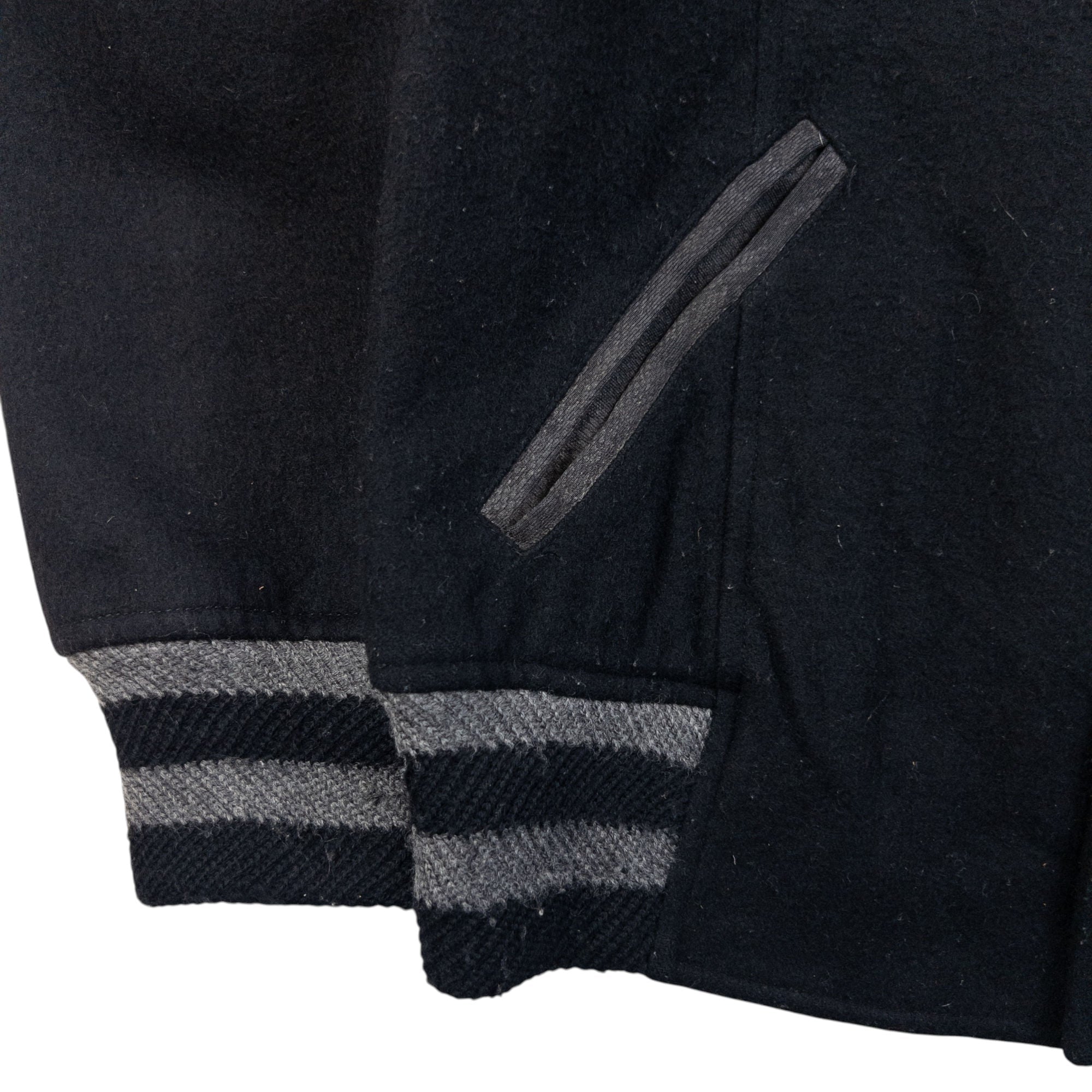 ジャケット・アウター 00s Archive PPFM wool varsity jacket Vintage 2000s PPFM Wool Varsity Bomber Jacket Size S | Small