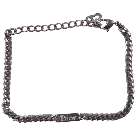 Vintage Dior Bar Logo Bracelet