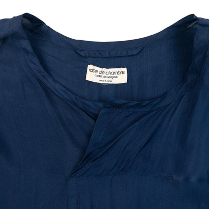 Vintage 90s Comme Des Garçons Robe De Chambre Blouse Womens Size L | Large, Navy