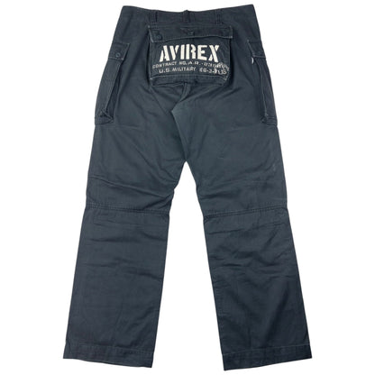Vintage AVIREX Cargo Pocket Trousers Size W35