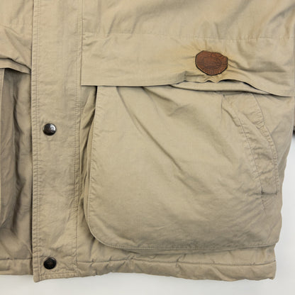 Vintage 90s Burberry Zip Up Padded Jacket Size XL | XL, Beige