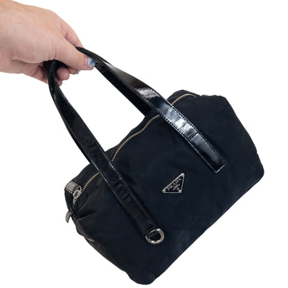 Vintage 2000s Prada Shoulder Bag | O/S, Black