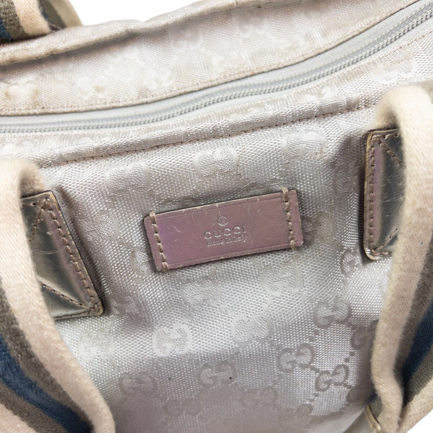 Vintage Gucci Monogram Shoulder Bag