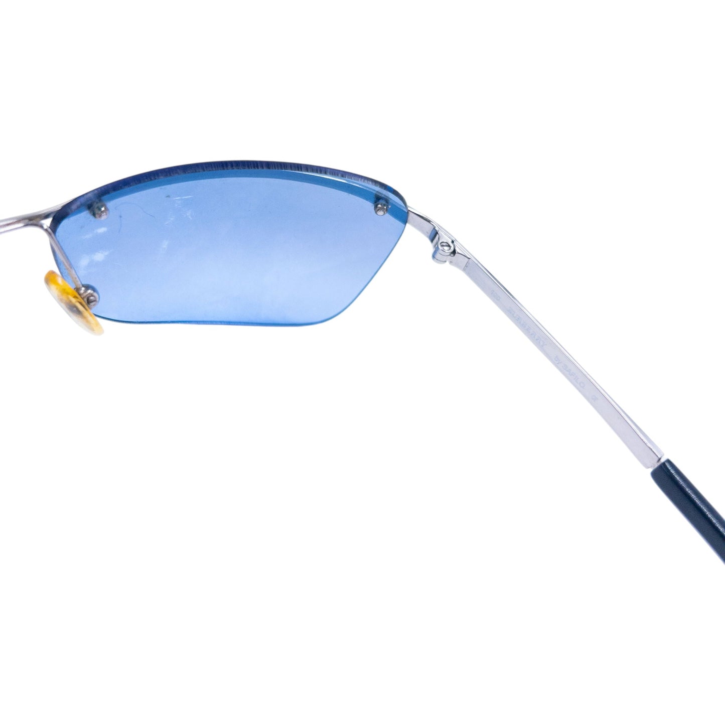 Vintage 2000s Burberry Rimless Sunglasses | O/S, Blue