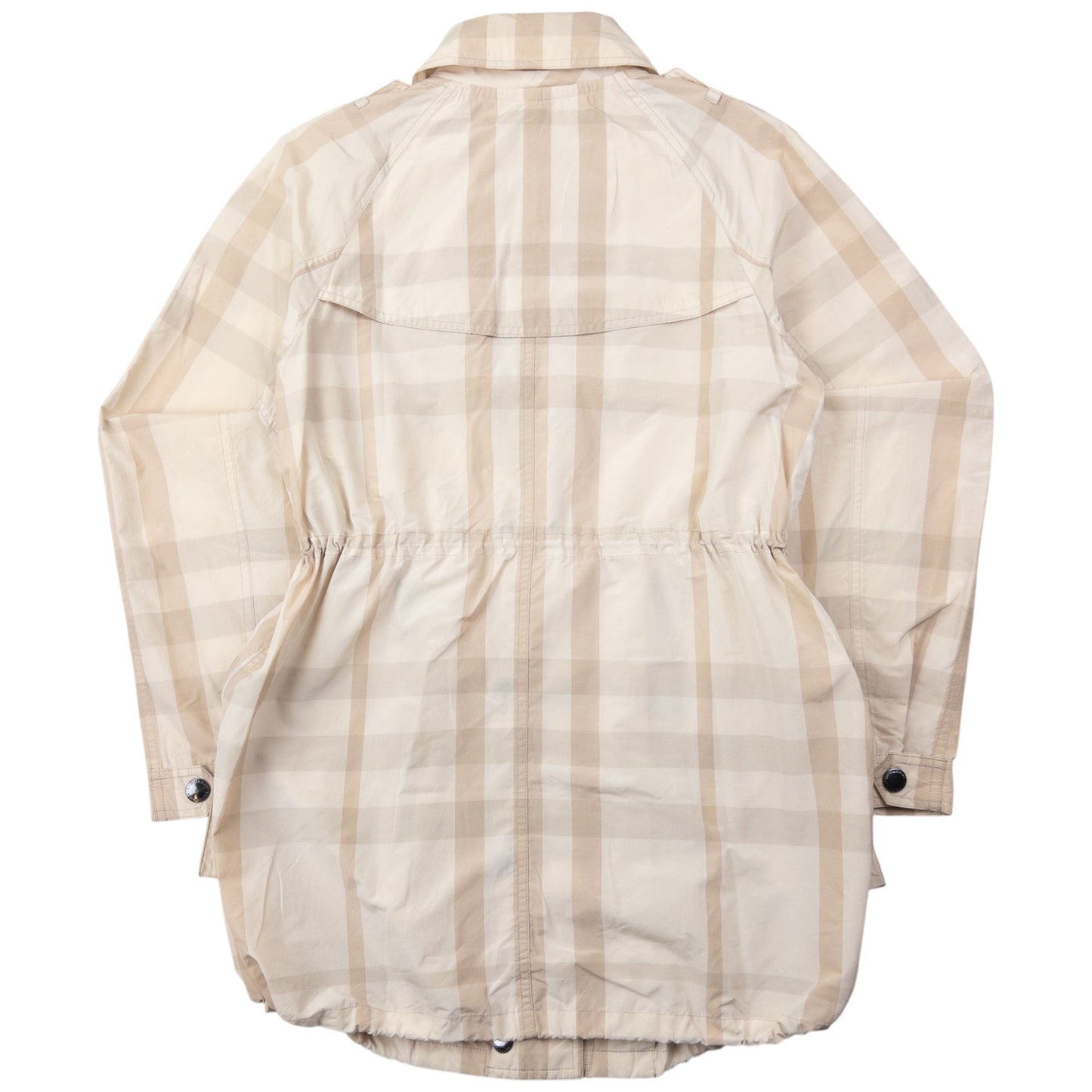 Vintage Burberry Nova Check Rain Jacket Womens Size M