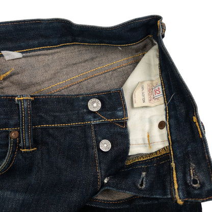 Vintage Evisu Embroidered Daicock Japanese Denim Jeans Size W32