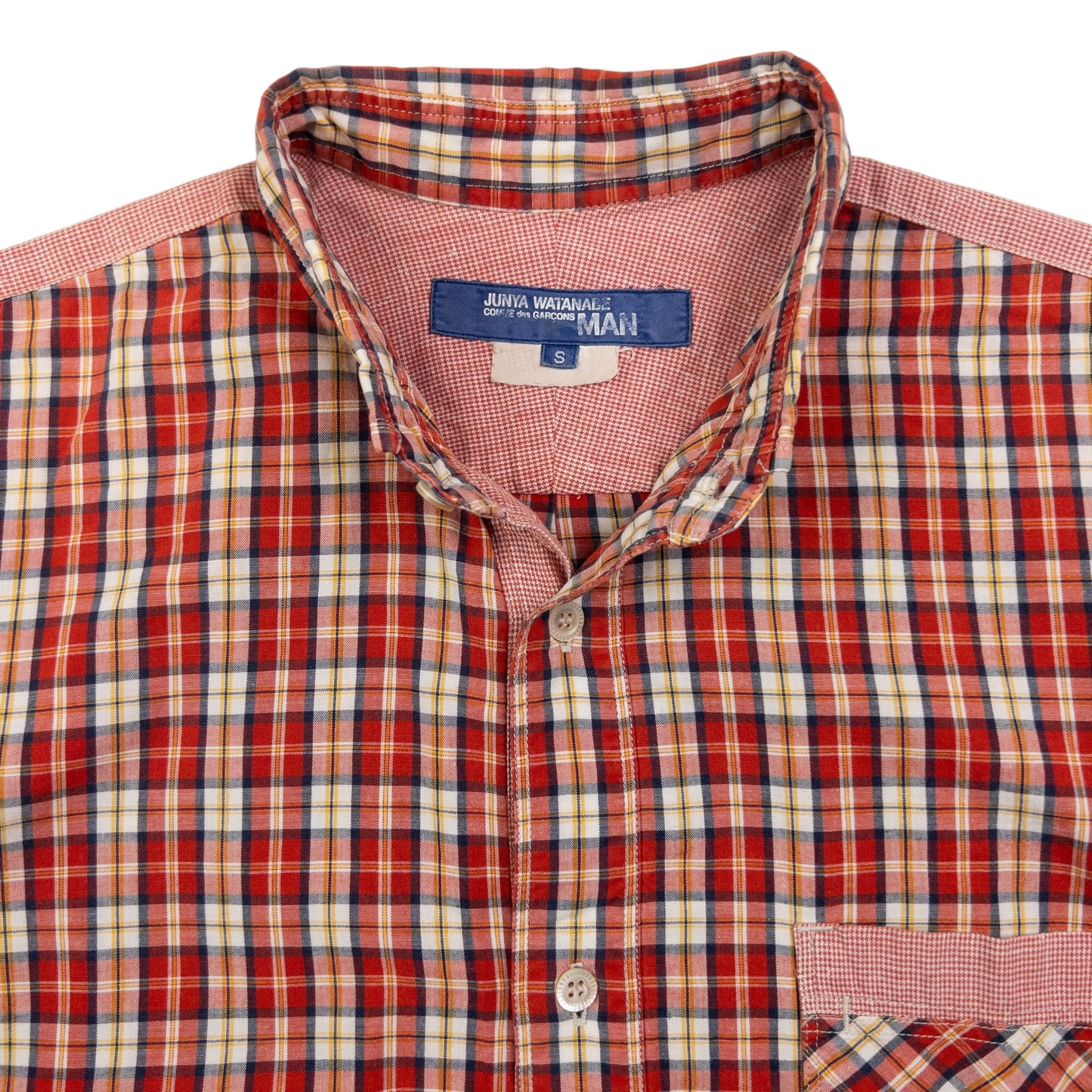 Vintage Junya Watanabe X Comme Des Garçons MAN Long Sleeve Button Up Shirt Size S